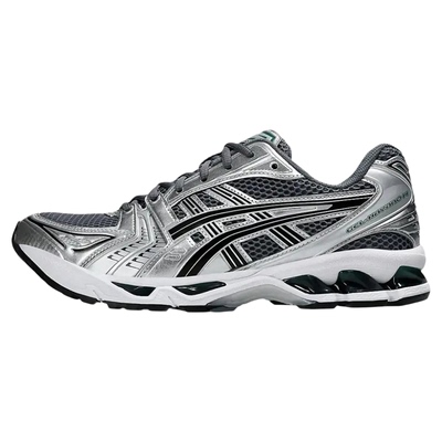 ASICS亚瑟士KAYANO14 新款冬季正品百搭银色男鞋复古女鞋跑步鞋.