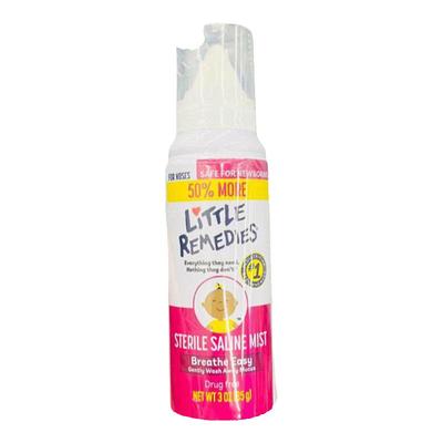 海盐水滴鼻喷雾littleremedies