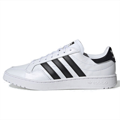 adidas三叶草板鞋系带低帮男女