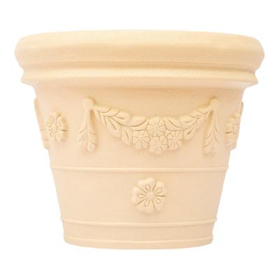 爱丽思大口径圆形花盆耐晒耐用