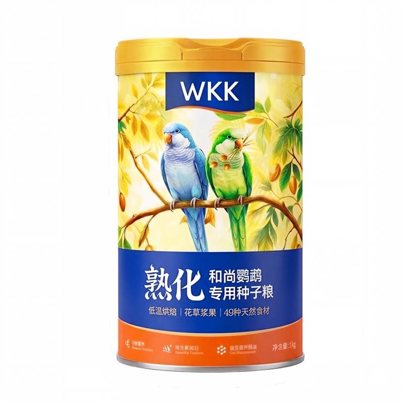 和尚专用熟化鹦鹉鸟粮专用粮饲料种子粮蛋小米黄谷子鸟食