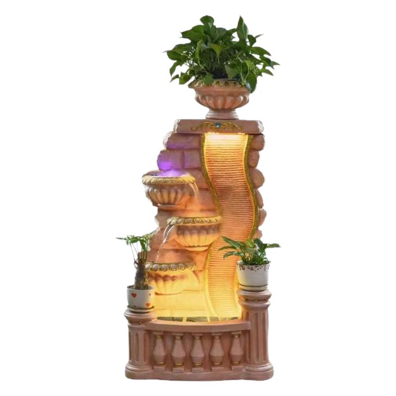 简约欧式流水鱼缸景观创意礼品