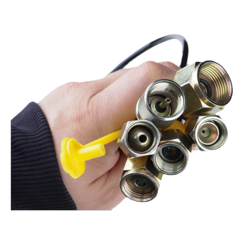 高压测压软管总成 63MpaDN3 测压接头 液压油管 测试油管 测压管