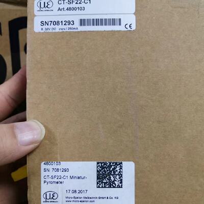 议价德国microepsilon米铱红外温度感测器CT-SF22-C1感测器