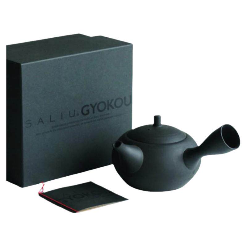 日本制SALIURYO凌系列手工常滑烧朱泥横手急须茶壶及茶杯