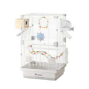 宠尚天鹦鹉鸟笼虎皮玄凤牡丹笼子大号鸟别墅金属观赏笼用品大全