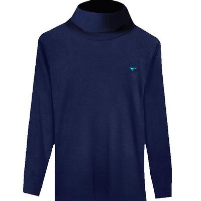 七匹狼高领秋衣男士内衣100%纯棉