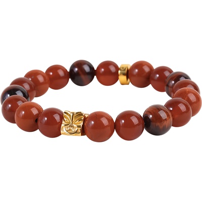 凡汀红玛瑙招财貔貅手串