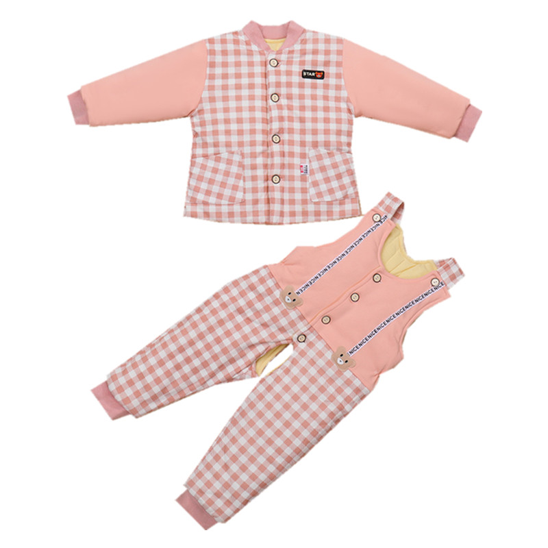 宝宝纯棉花棉衣加厚冬手工棉服