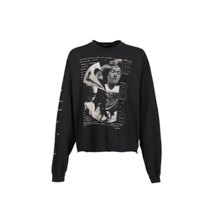 ERD忧郁的富二代Remember人像插画复古做旧美式休闲男女长袖T恤