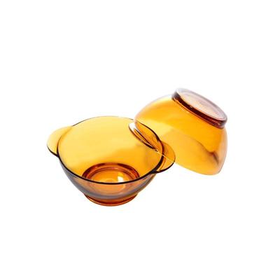 法国DURALEX/多莱斯琥珀色耐热碗