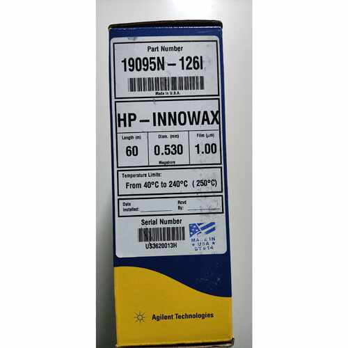 议价19095N-126I安捷伦色谱柱J&W HP-INNOWax, 60m, 0.53mm, 1.0