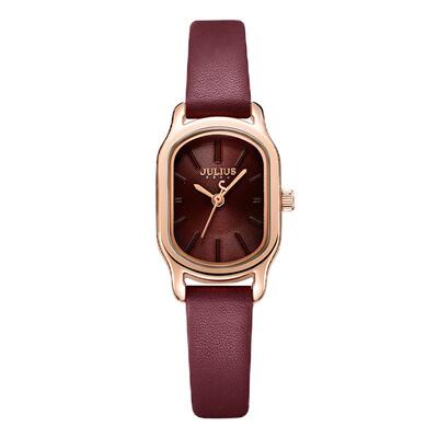 julius时尚长椭圆职场防水手表
