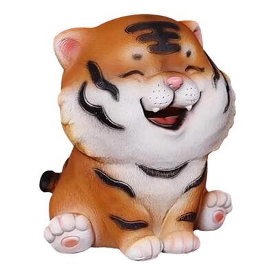 老虎存钱罐摆件轻奢高档客厅玄关桌面高级感小众装饰乔迁新居礼物