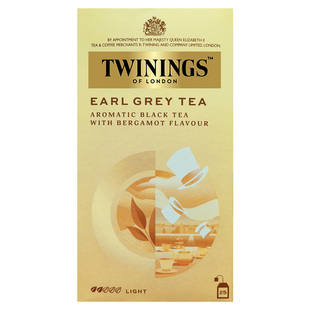 TWININGS川宁茶豪门伯爵茶25片盒装英式下午茶袋泡茶包进口茶叶