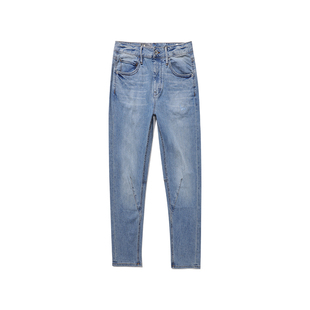 ABLE JEANS【立体锥形裤】春秋款男士美式复古弹力小脚牛仔裤