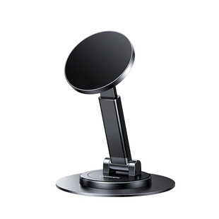 绿联磁吸手机支架桌面旋转适用iPhone苹果magsafe/ipad平板支撑架安卓通用网课追剧直播升降折叠便携铝合金属