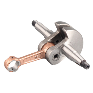 油锯配件大全伐木锯曲轴连杆52/58汽油锯曲轴总成轴承油封45箱体