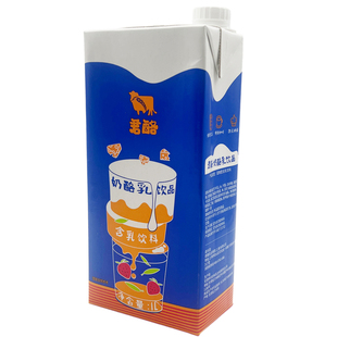 君酪奶酪乳咸酪乳芝士厚乳奶盖干酪乳泰式咸法酪饮品奶茶店原料1L