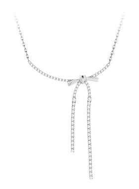 SundyHoney蝴蝶结项链甜酷S925银