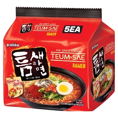 韩国进口PALDO韩式拉面速食面