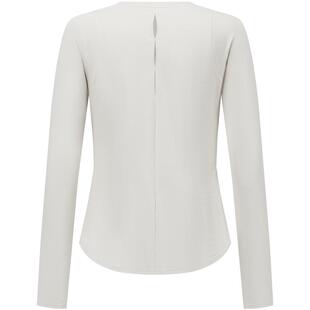 粒子狂热 | 运动T恤女吸湿排汗链纹镂空质感户外修身长袖TP114