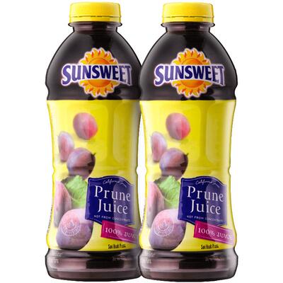 美国进口SUNSWEET日光牌纯西梅汁