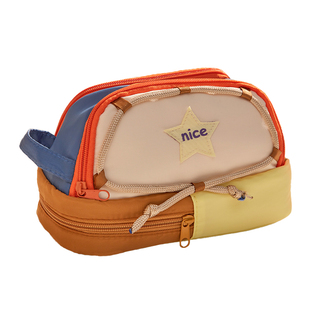 三年二班 星星大容量笔袋文具多层大容量帐篷笔袋2026新款初中女生高颜值ins风铅笔盒笔袋小众不撞款文具盒