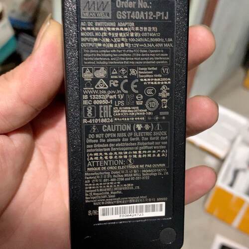 溢价-明纬电源适配器GST40A12-P1J
