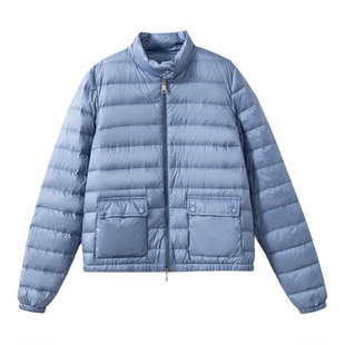 【口碑推荐】90白鹅绒 立领轻柔质感三防轻型保暖薄款排骨羽绒服