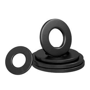 黑色8.8/10.9/12级高强度平垫圈加大垫圈华司平垫片金属螺丝介子