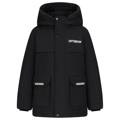 雪中飞中长款儿童羽绒服户外加厚