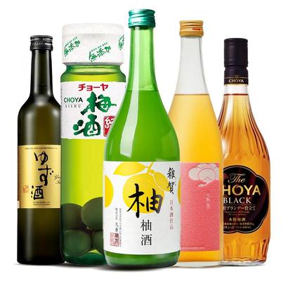 日本果酒梅子酒柚子酒上喜元