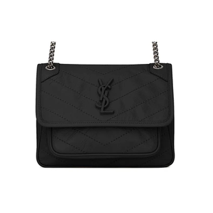 YSL/圣罗兰YSLNikiBaby系列小牛皮单肩包迷你小号D扣女款时尚送礼