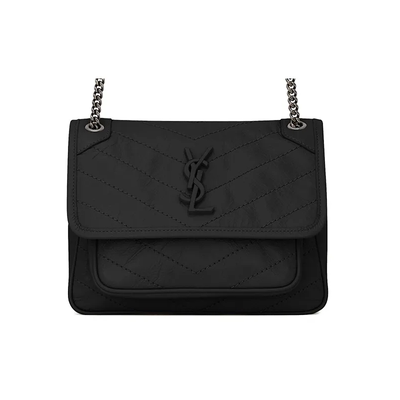 YSL/圣罗兰YSLNikiBaby系列小牛皮单肩包迷你小号D扣女款时尚送礼