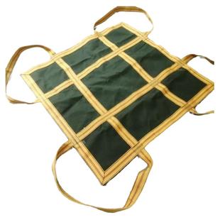 加厚帆布软托盘吨袋耐磨吊装货运小区装修沙子水泥吨包袋集装袋