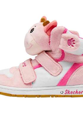 Skechers/斯凯奇正品当季新款时尚大童运动可爱休闲轻便短靴