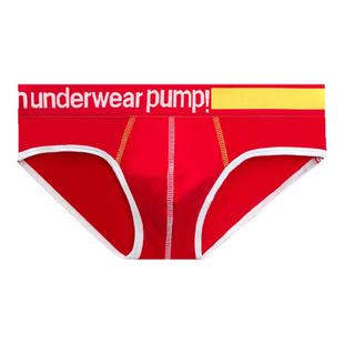 Men underwear pump!男三角内裤纯棉透气U凸性感低腰潮流运动青年