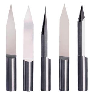 威特4mm平底尖刀cnc锥度尖刀雕刻刀木工雕刻刀数控雕刻机刀头盒装