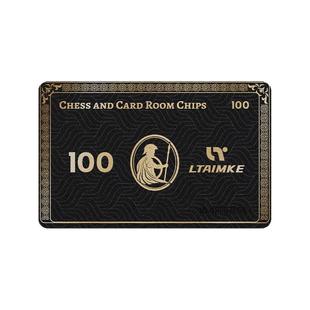 麻将卡片筹码棋牌室专用德州积分币卡牌钱码牌pvc塑料卡打牌用的