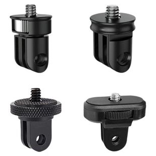 TENGDAFEI腾达飞适用360lnsta影石x4X3X大疆pocket3GoPro转接座运动相机金属转接头1/4转接头快拆底座固定座