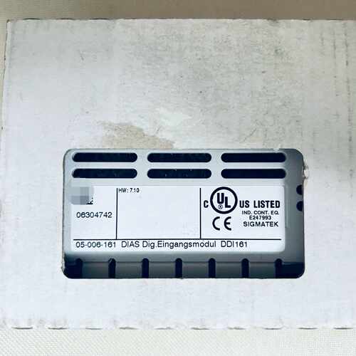 【请询价】SIGMATEK模块DIASDDI161现货实物拍摄