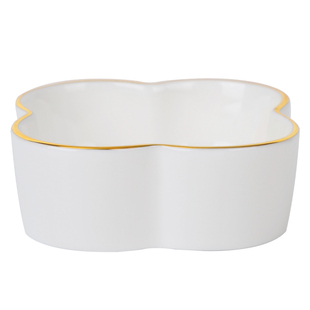 骨瓷金边小味碟蘸料盘子烤肉调料碟小吃小菜酱料料碟商用碟子醋碟