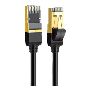 绿联七类网线万兆屏蔽六类高速纯铜成品家用电脑路由器网络连接线