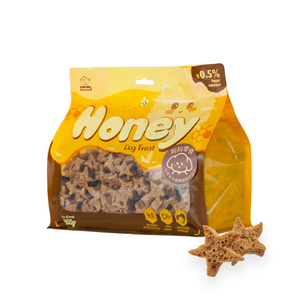 毫棒老狗零食蜂蜜五角星小饼干柔软好吃易消化中老年犬宠物食品