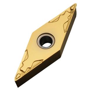 金属陶瓷数控刀片大角度菱形 VNMG160404-HQ高光洁度钢件通用高端