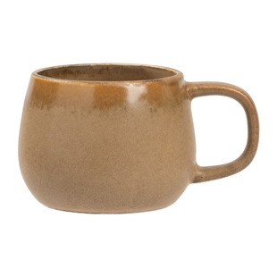 YE HOME 古朴风陶瓷马克杯家用喝水杯大容量咖啡杯早餐杯待客茶杯