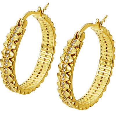 GOOGMO高级感麦穗耳环女摩登