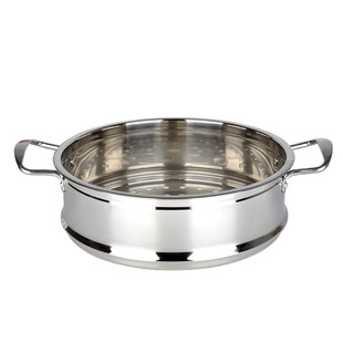 笼屉加厚加高不锈钢蒸格蒸笼蒸屉16cm-38cm多用锅蒸锅笼屉家用