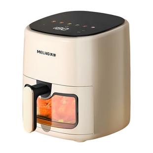 美菱（MeiLing）空气炸锅免翻面家用可视多功能全自动无油电烤箱